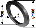 Кольцо уплотнительное Г9-ОСК 02.005